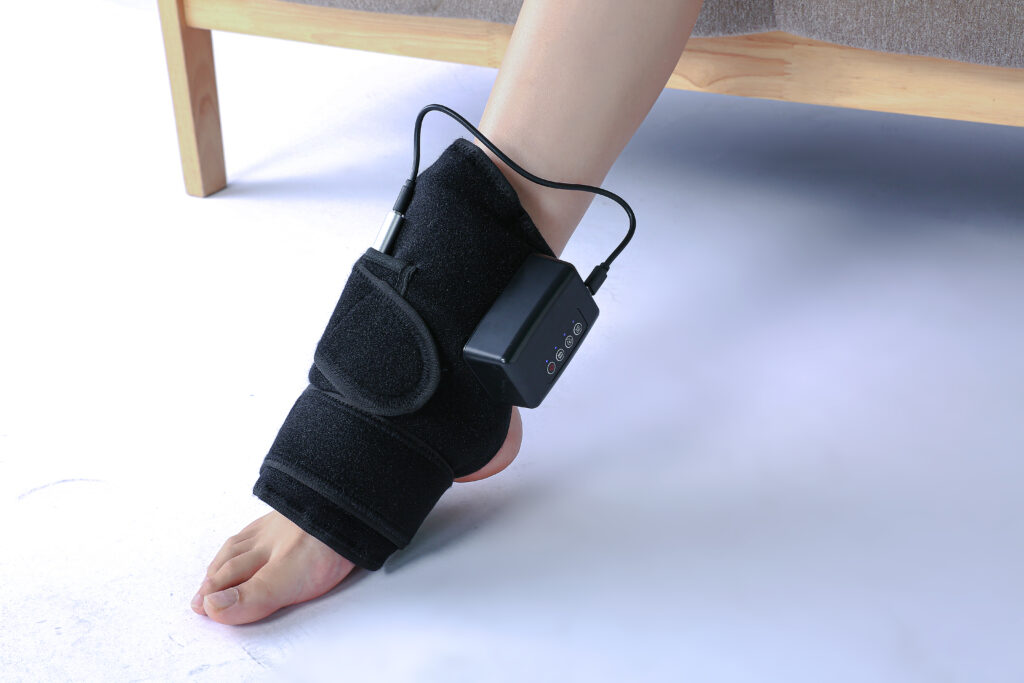 vibration air compression leg massager