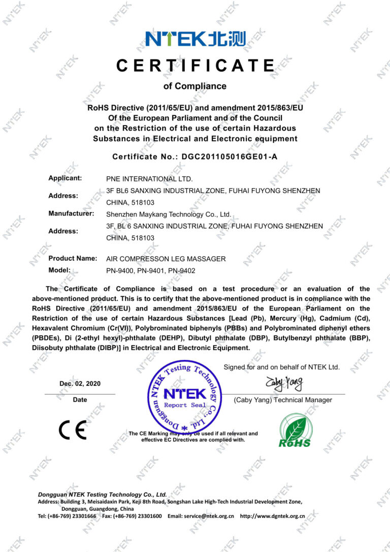 certificate 94 rhos